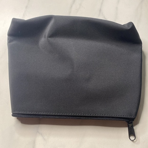 Black Holt Renfrew makeup bag Y2K 90's BNWOT vintage - Picture 4 of 10